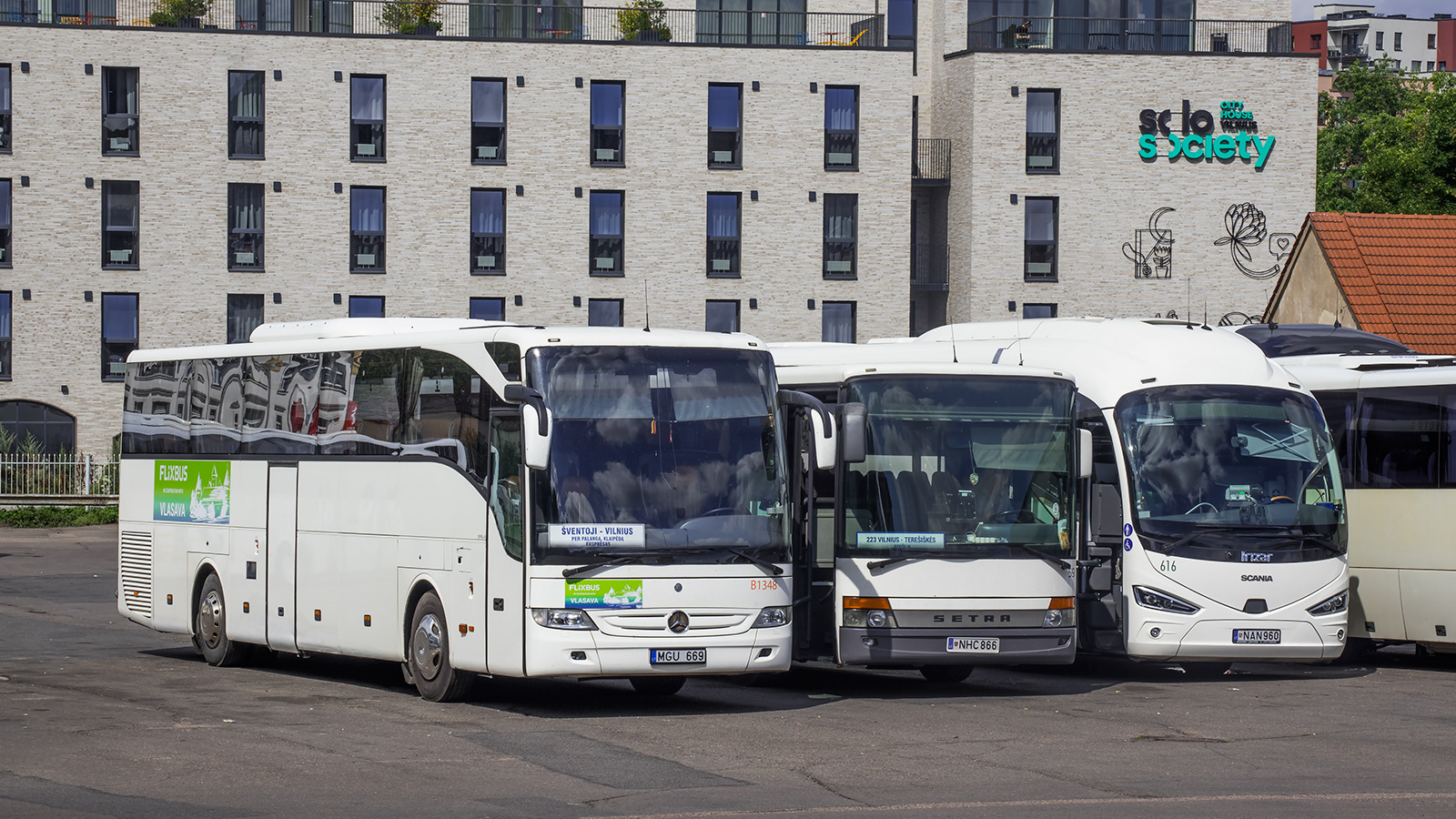 Литва, Mercedes-Benz Tourismo II 15RHD № B1348