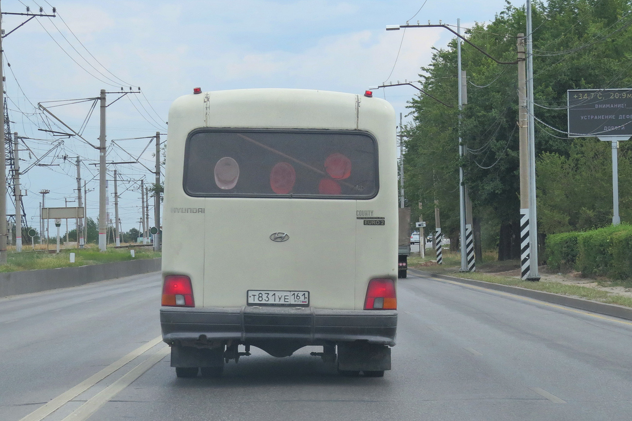 Карачаево-Черкесия, Hyundai County SWB C08 (РЗГА) № Т 831 УЕ 161