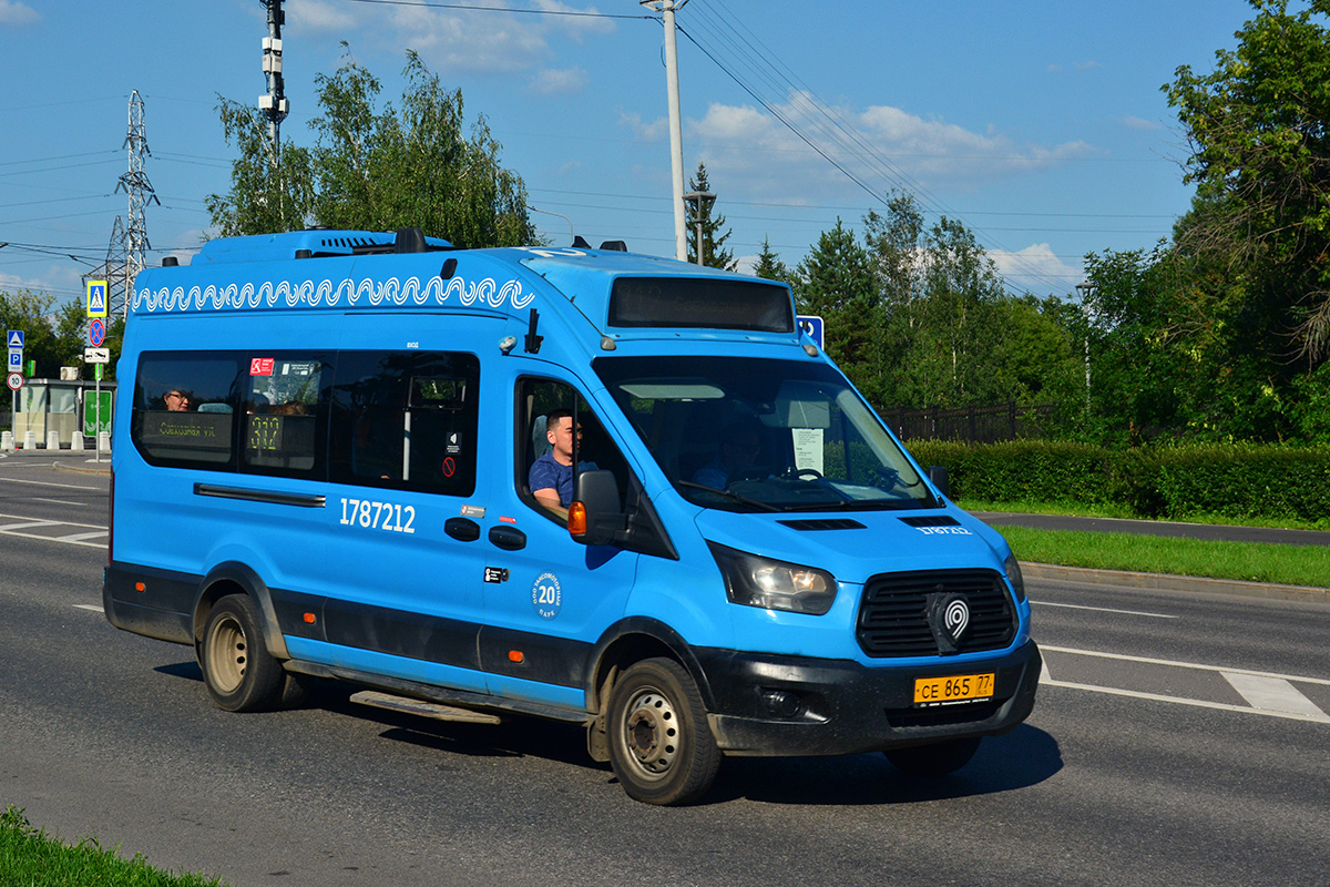 Москва, Нижегородец-222708 (Ford Transit FBD) № 1787212