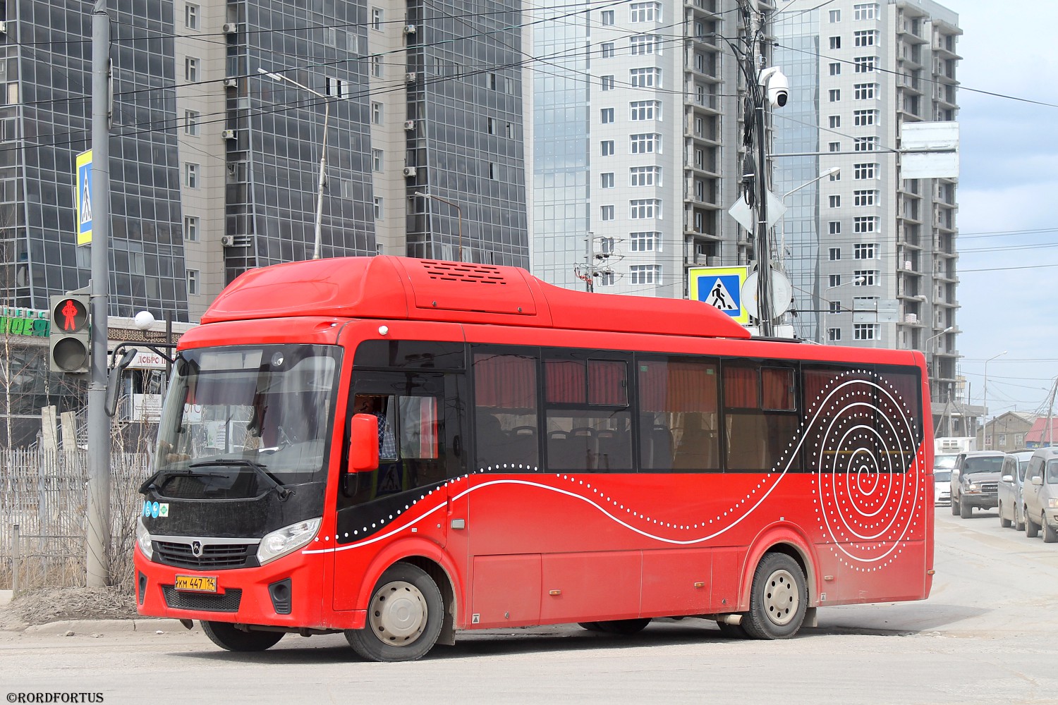 Саха (Якутия), ПАЗ-320415-14 "Vector Next" № КМ 447 14