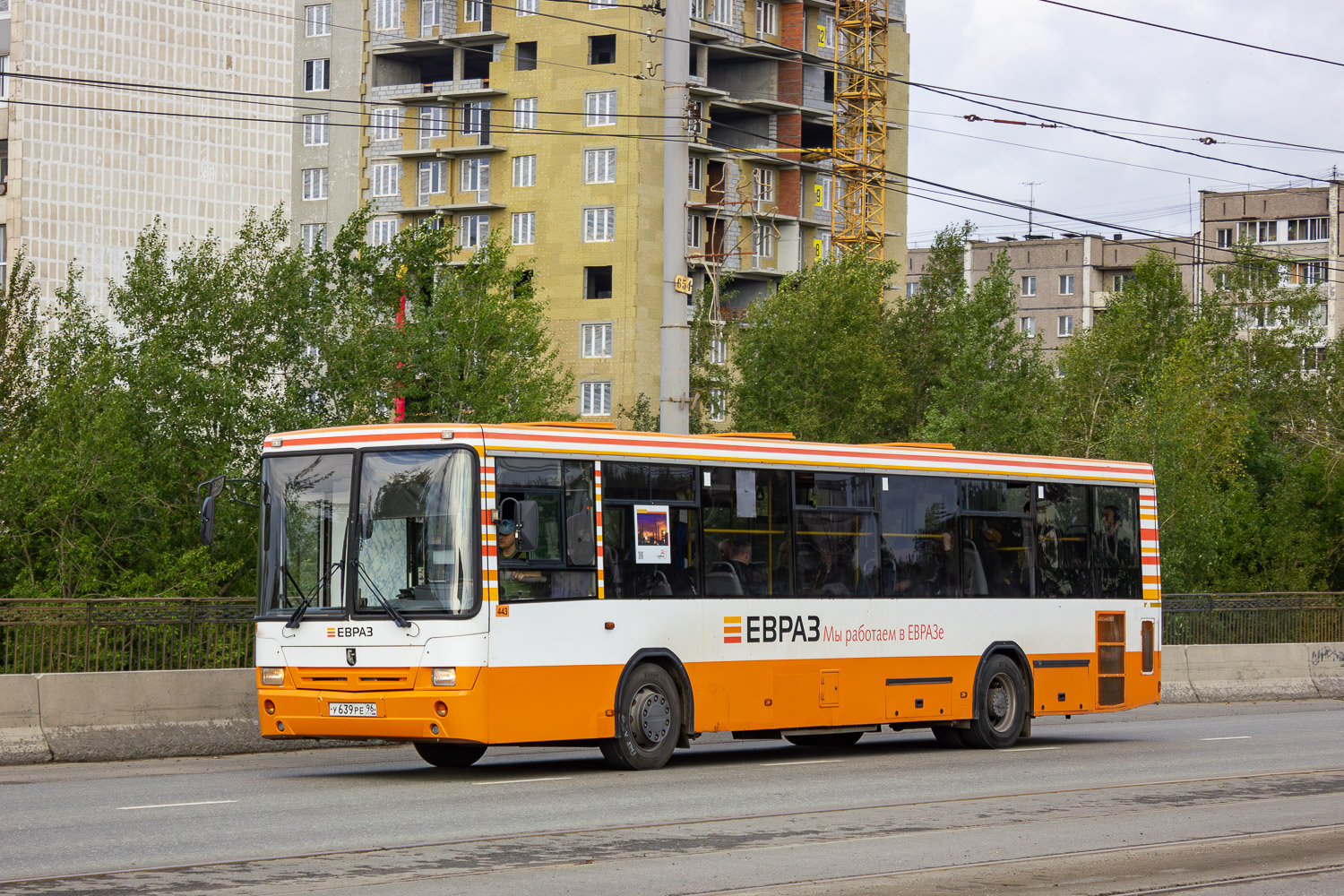 Свердловская область, НефАЗ-5299-20-32 № 443