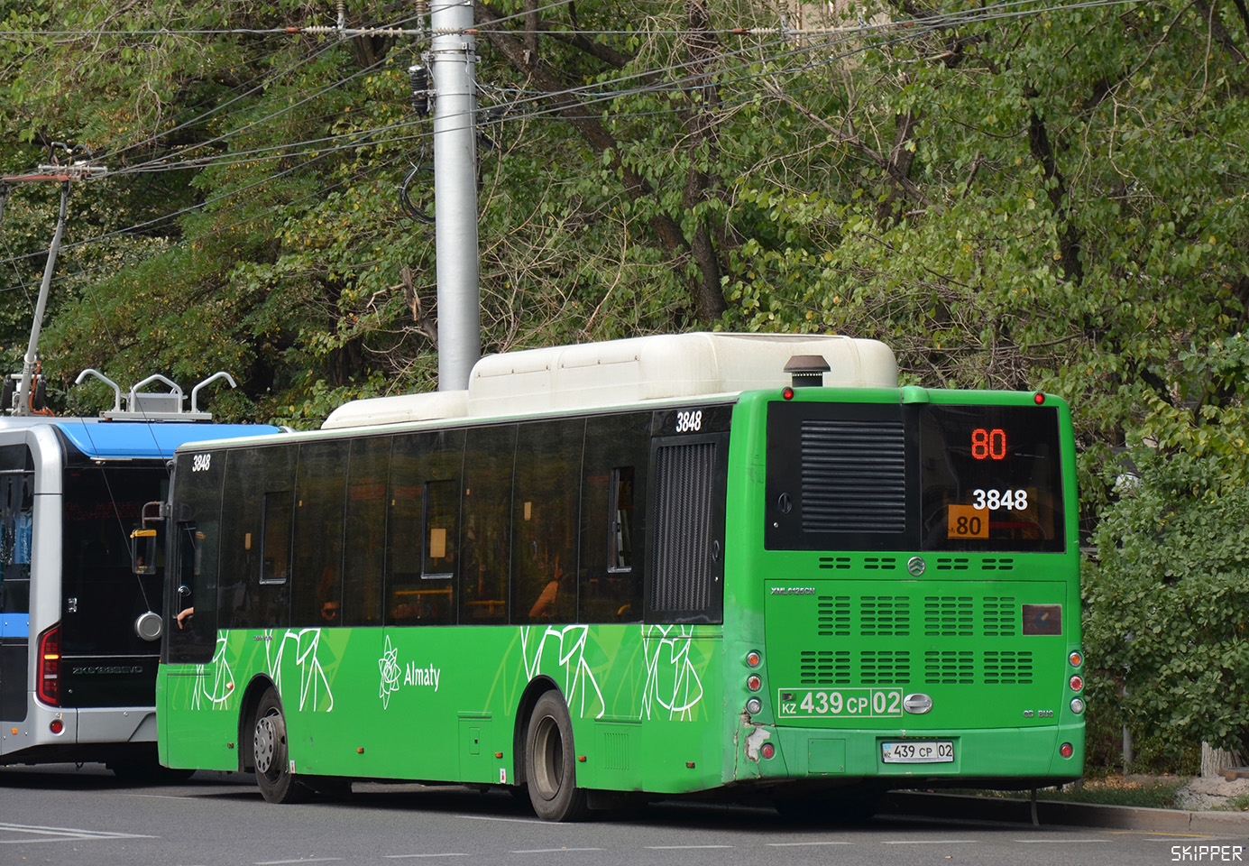 Алматы, Golden Dragon XML6125CN (Hyundai Trans Auto) № 3848