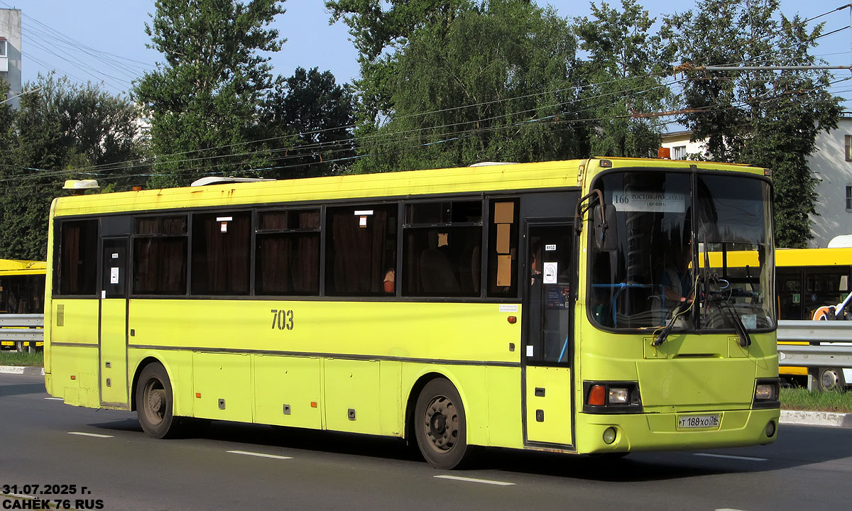 Ярославская область, ЛиАЗ-5256.23-01 (ГолАЗ) № 703