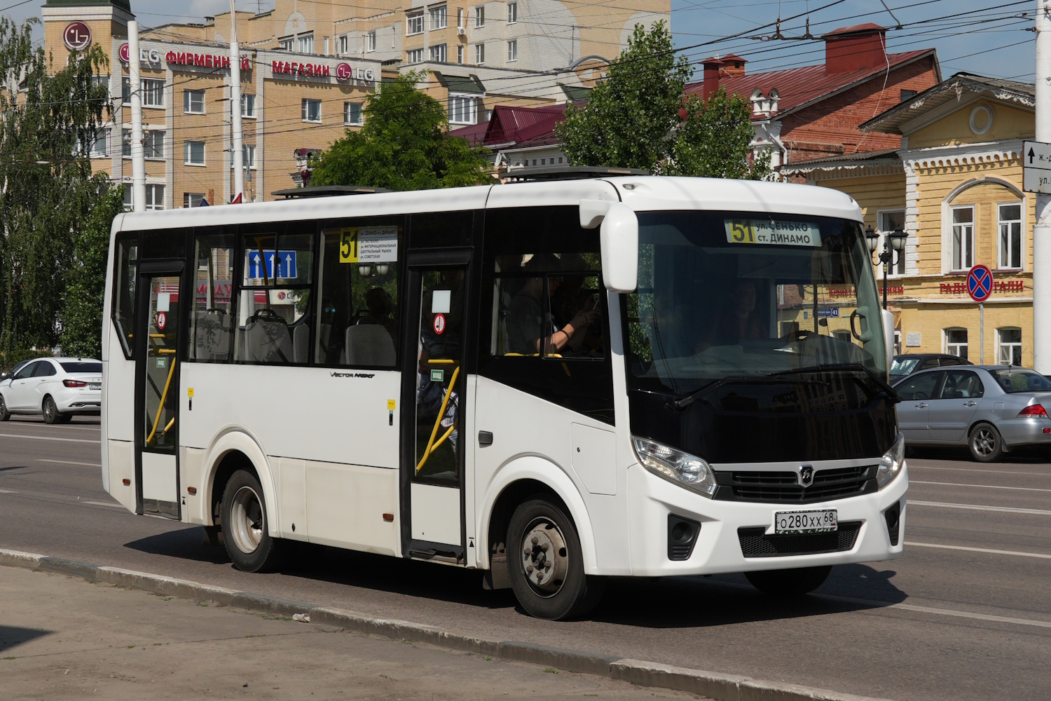 Тамбовская область, ПАЗ-320405-04 "Vector Next" № О 280 ХХ 68