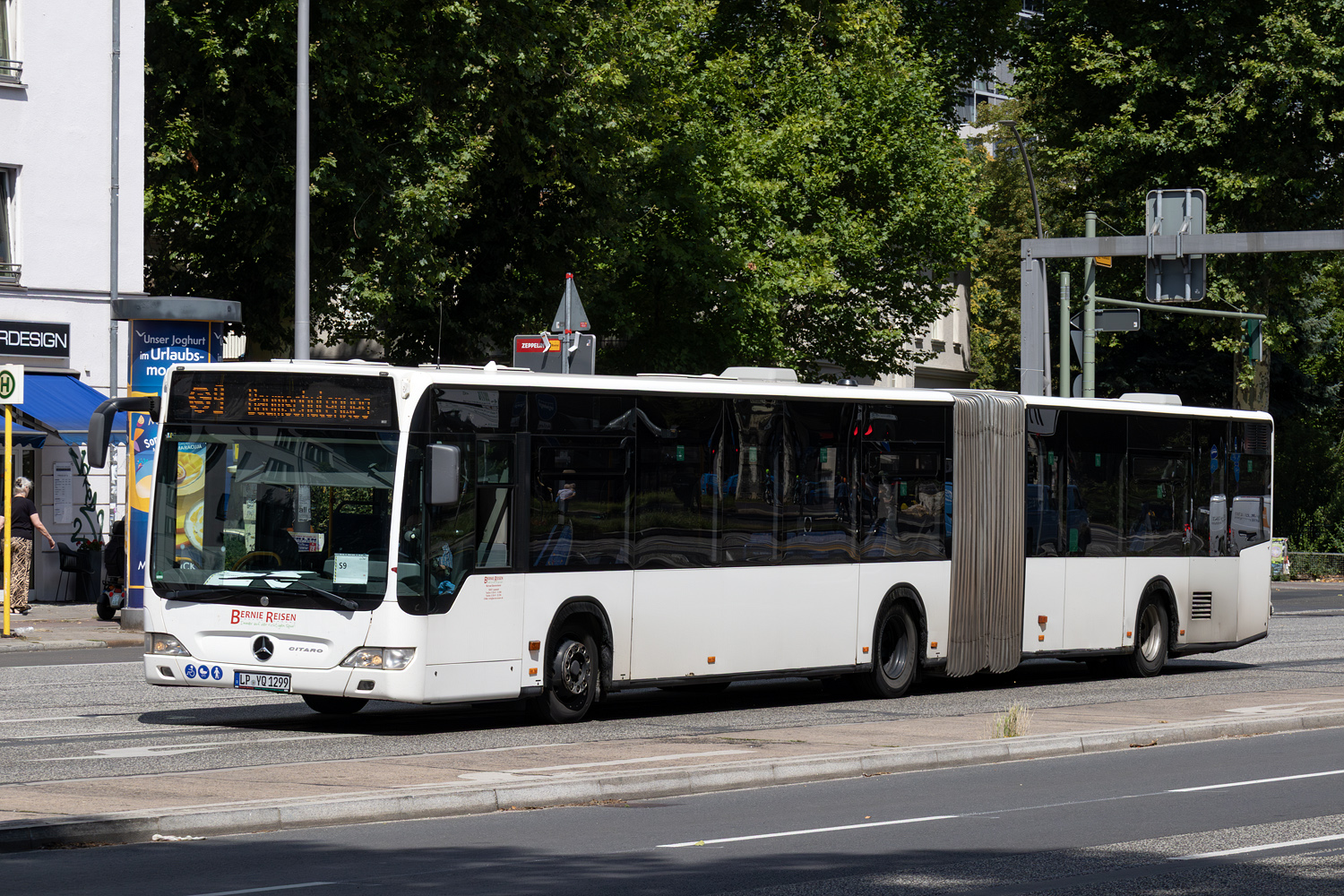 Северный Рейн-Вестфалия, Mercedes-Benz O530G Citaro facelift G № LP-YQ 1299; Берлин — SEV · S8 / S85 / S9 · Treptower Park <> Baumschulenweg · 24.07.2025 — 04.08.2025