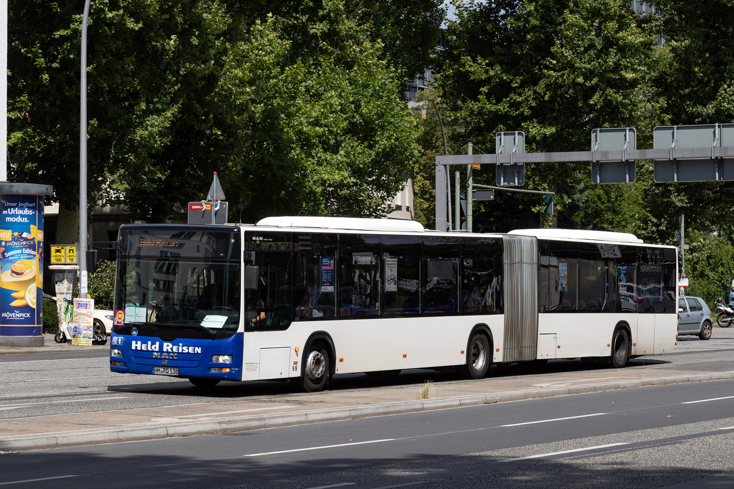 Нижняя Саксония, MAN A23 Lion's City GL NG363 № HM-RQ 138; Берлин — SEV · S8 / S85 / S9 · Treptower Park <> Baumschulenweg · 24.07.2025 — 04.08.2025