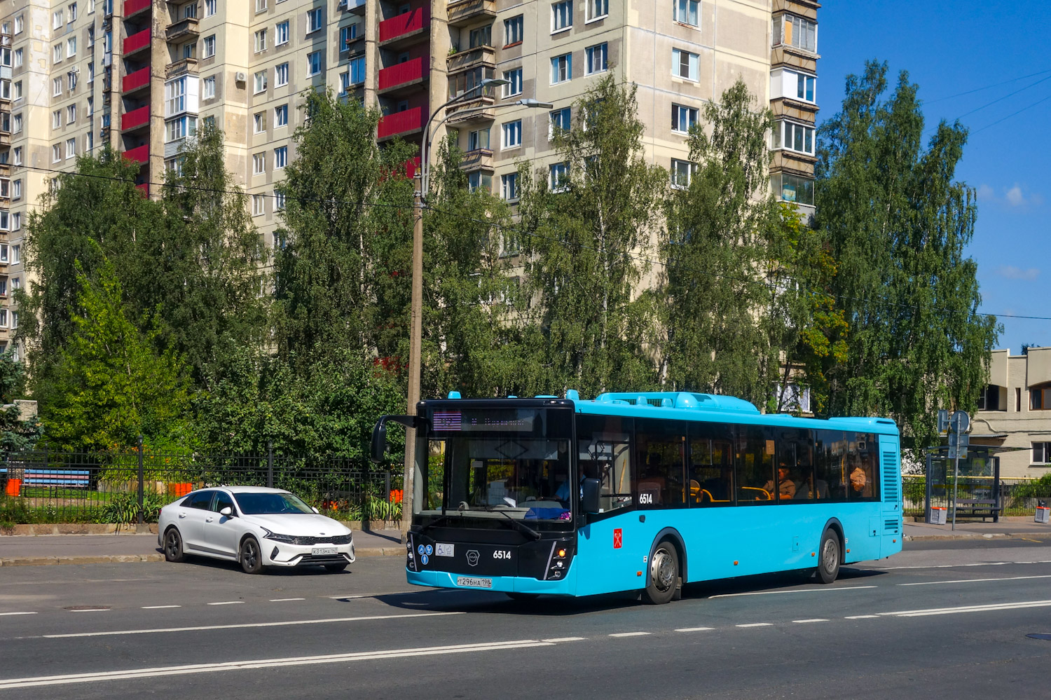 Санкт-Петербург, ЛиАЗ-5292.65 № 6514