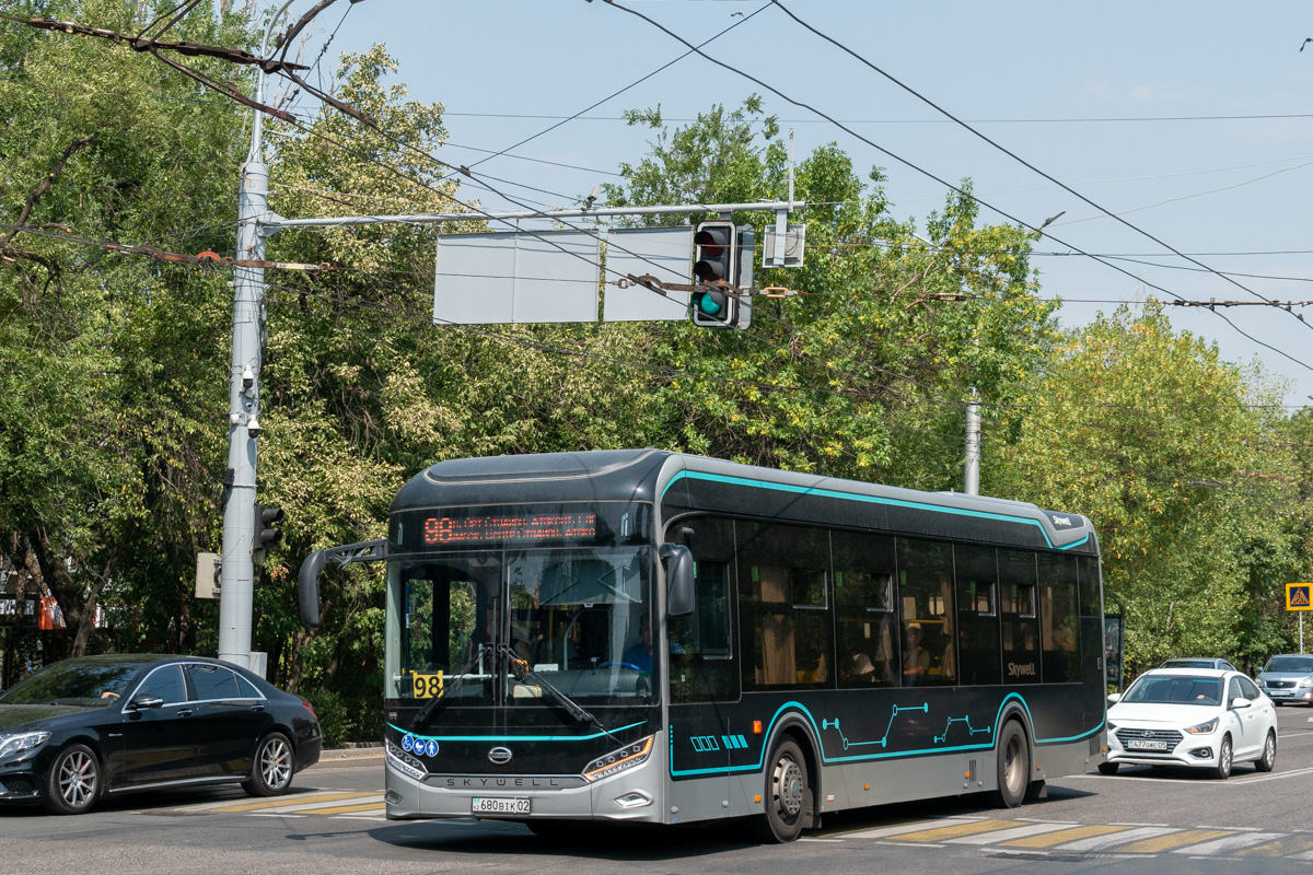 Алматы, Dongyu Skywell NJL6128BEV № 5132-S2