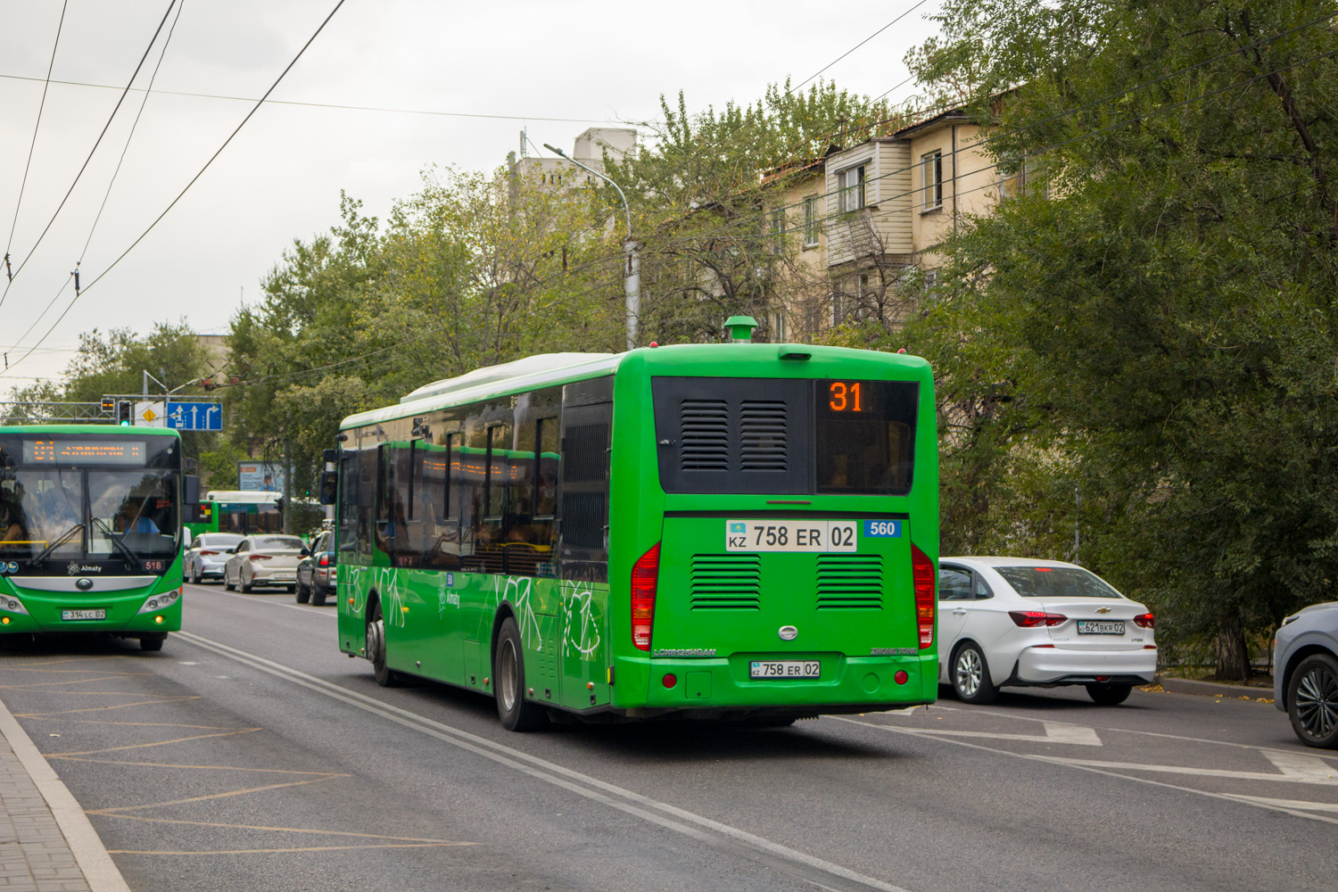 Алматы, Zhong Tong LCK6125HGAN № 560