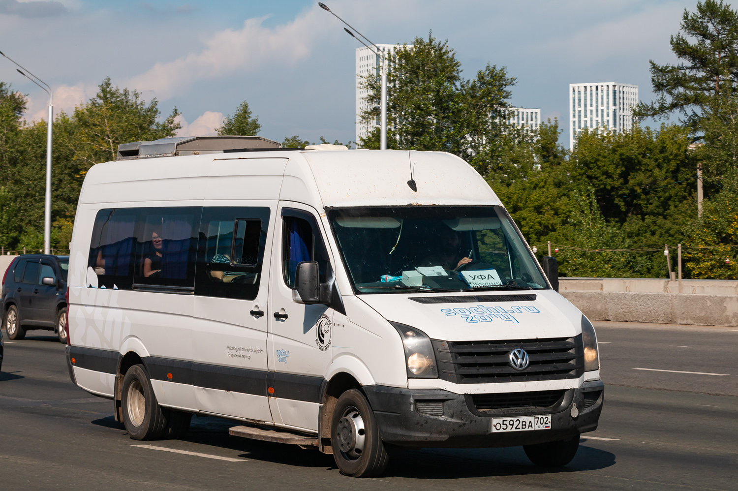 Башкортостан, Луидор-223700 (Volkswagen Crafter) № О 592 ВА 702