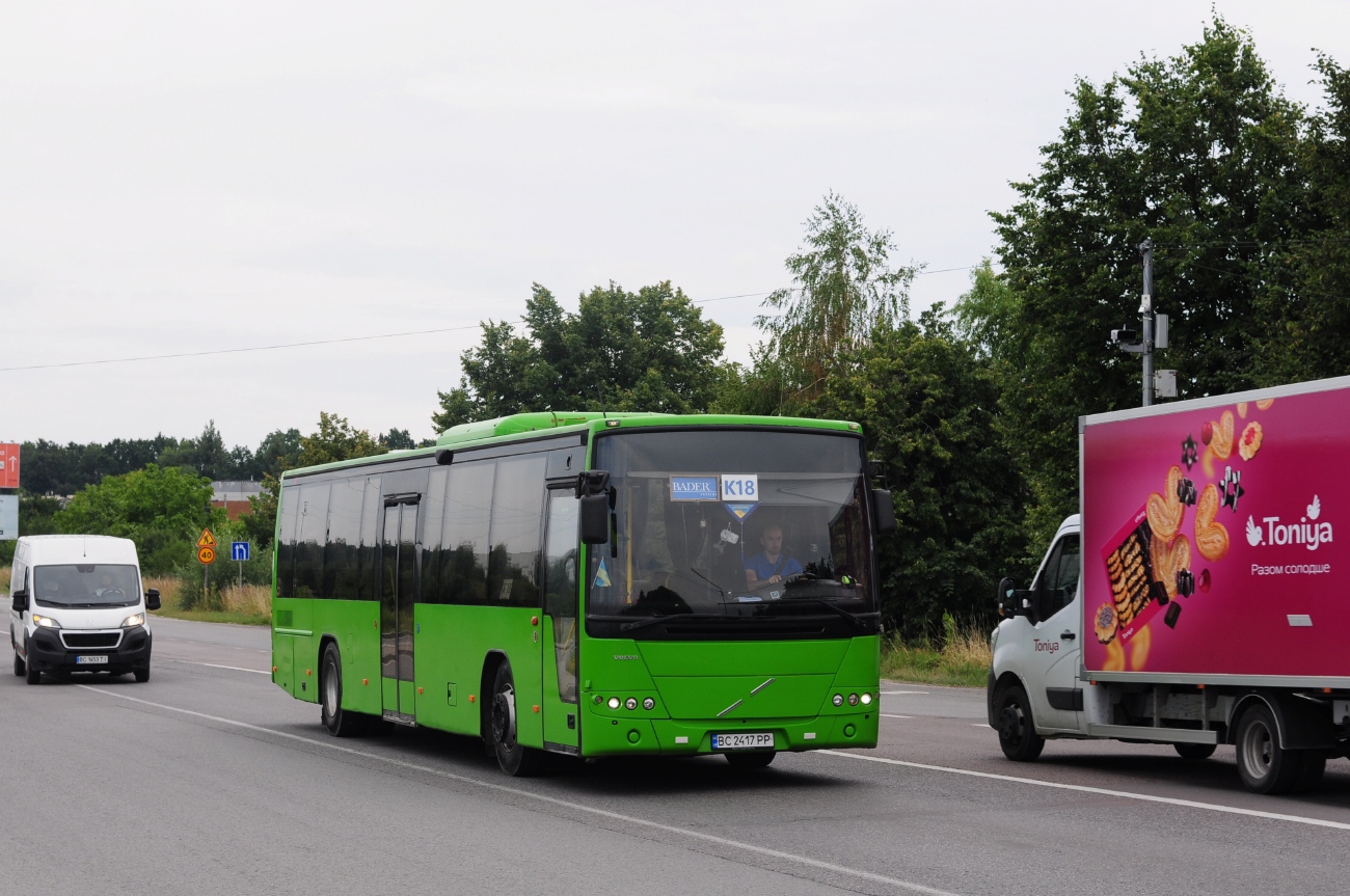 Закарпатская область, Volvo 8700LE № BC 2417 PP