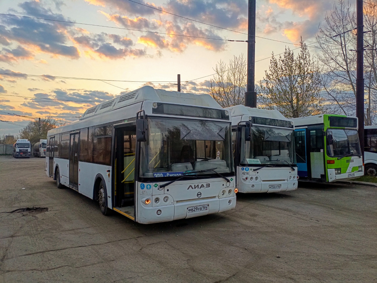 Саратовская область, ЛиАЗ-5292.67 (CNG) № М 629 УВ 164