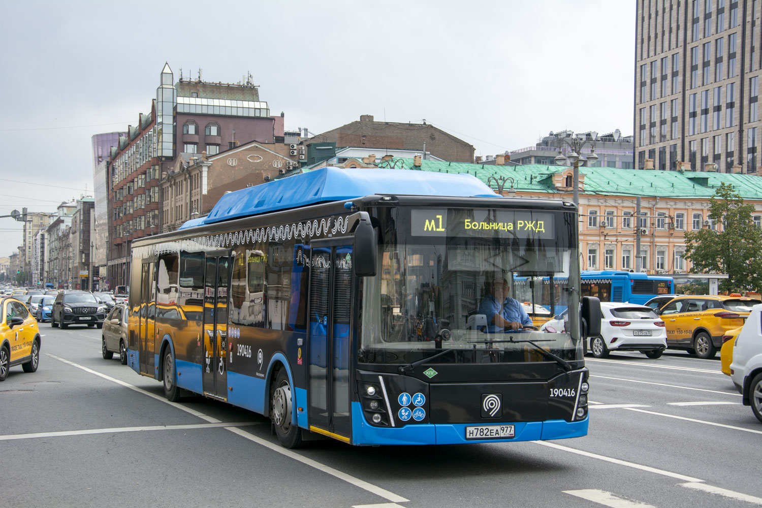 Москва, ЛиАЗ-5292.67 (CNG) № 190416