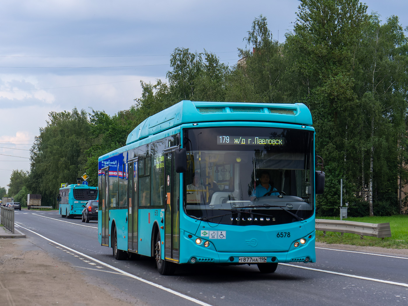 Санкт-Петербург, Volgabus-5270.G4 (CNG) № 6578