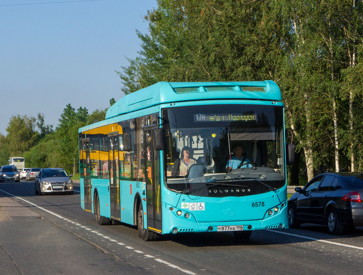 Санкт-Петербург, Volgabus-5270.G4 (CNG) № 6578