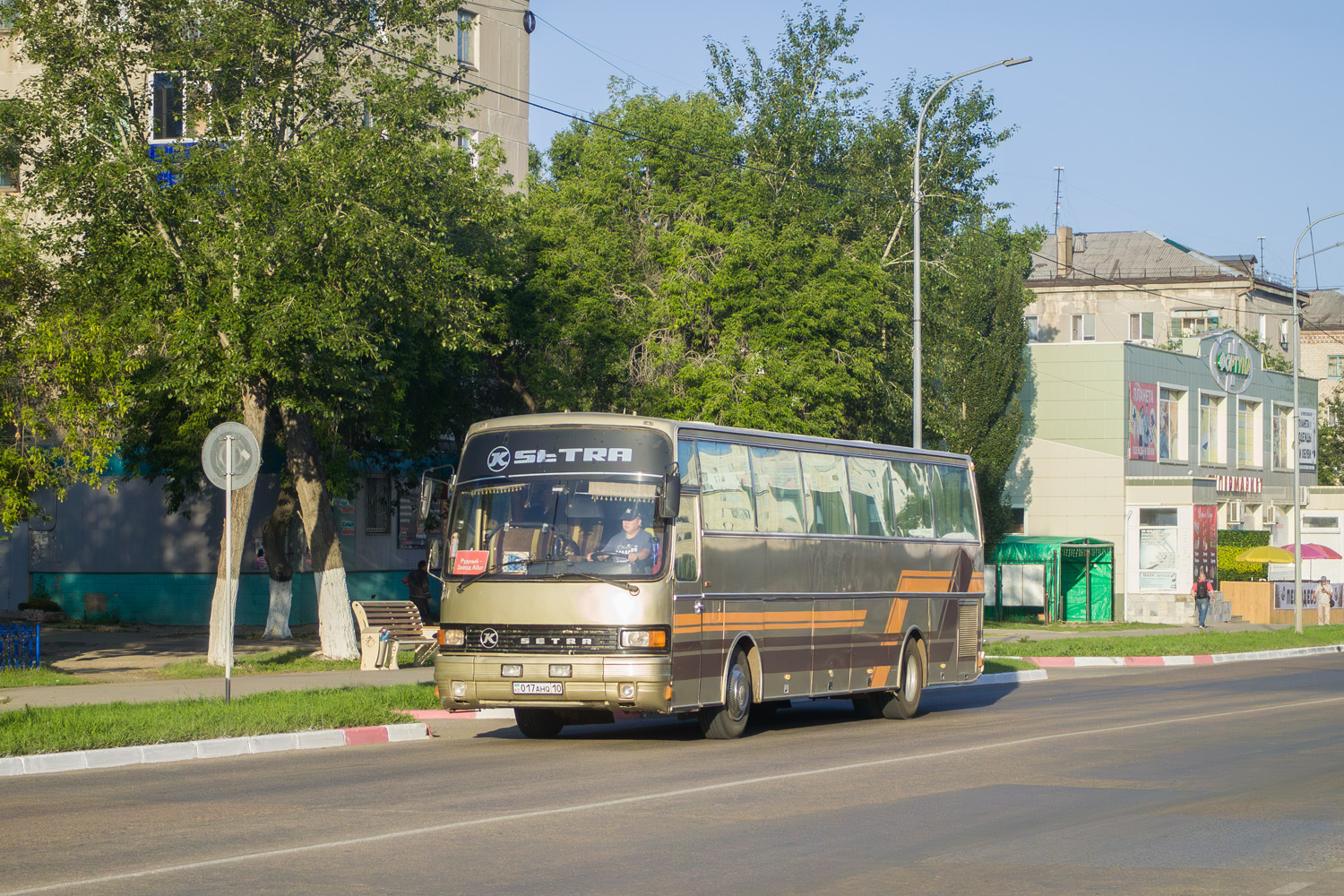 Костанайская область, Setra S215HD № 017 AHQ 10