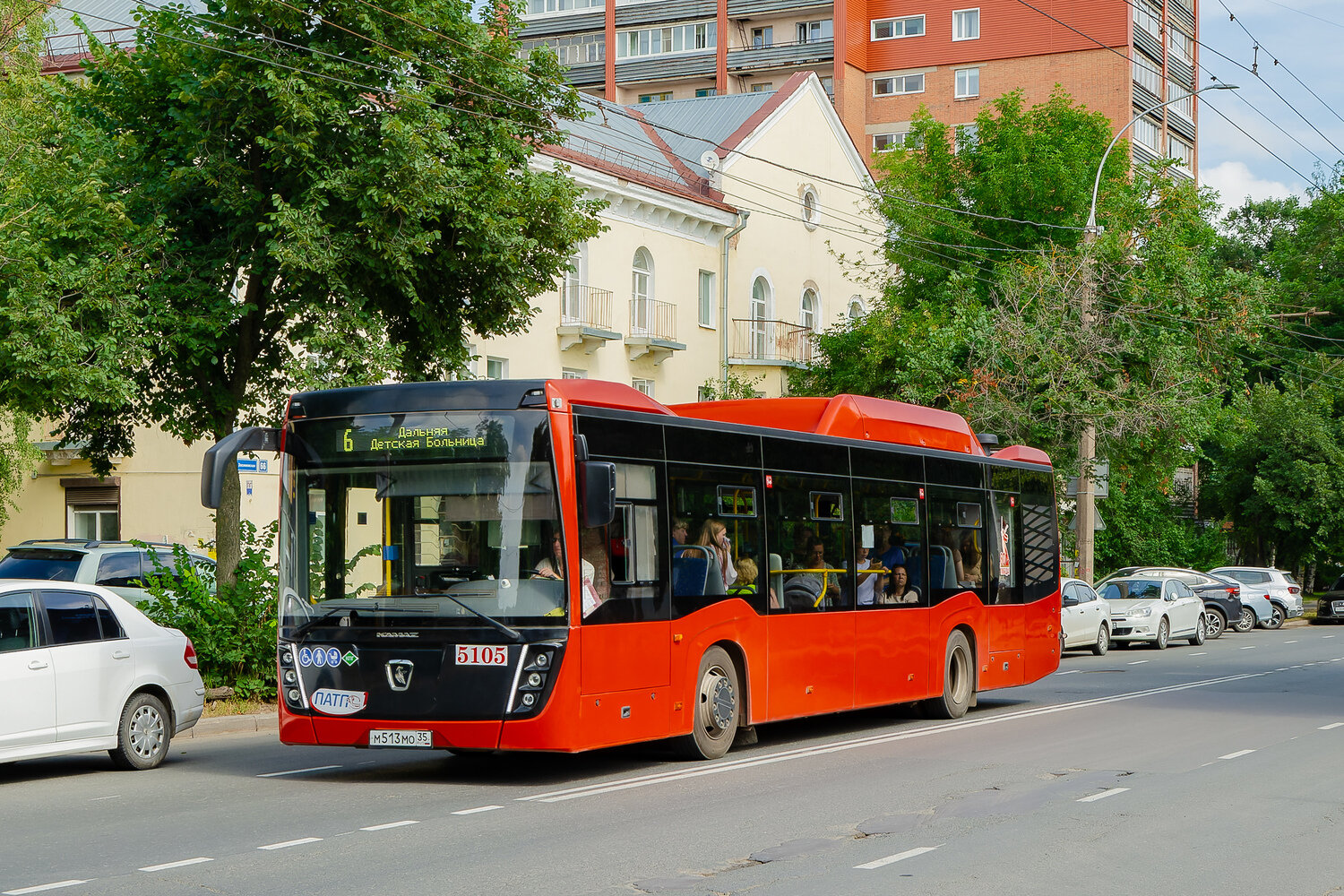 Вологодская область, НефАЗ-5299-40-57 (CNG) № 5105