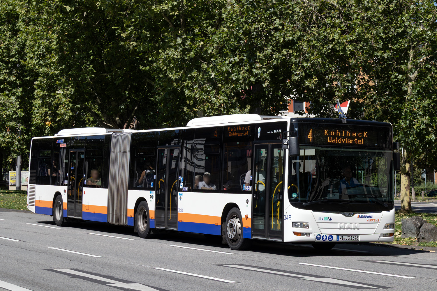 Гессен, MAN A23 Lion's City G NG363 № 348