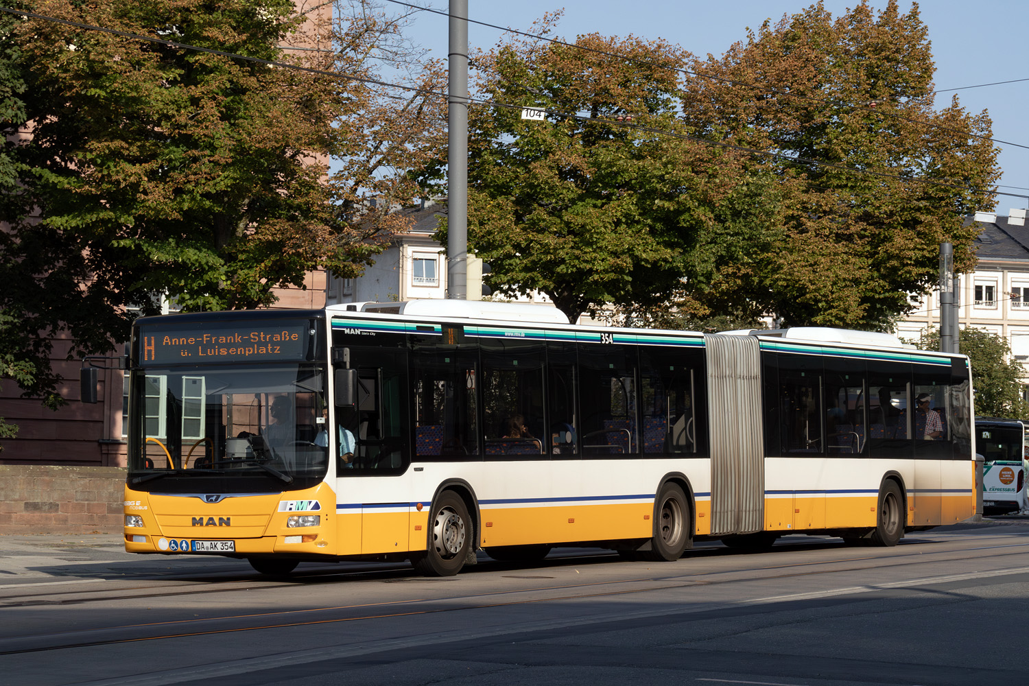 Гессен, MAN A23 Lion's City G NG323 № 354