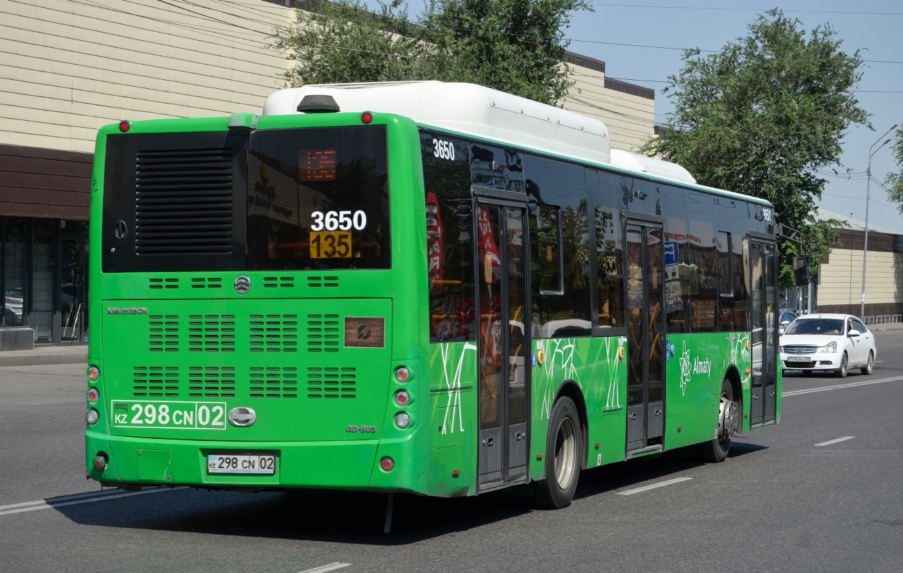 Алматы, Golden Dragon XML6125CN (Hyundai Trans Auto) № 3650
