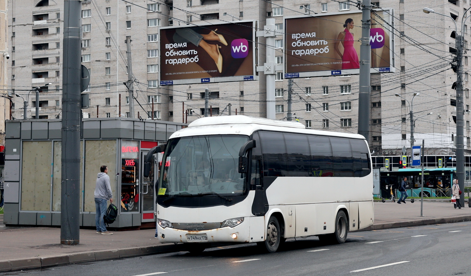 Санкт-Петербург, Higer KLQ6885Q № У 749 НХ 178