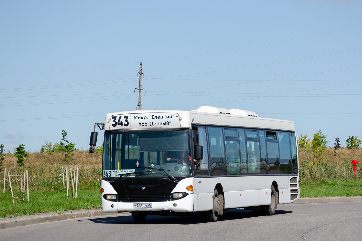 Липецкая область, Scania OmniLink I (Скания-Питер) № У 766 СМ 48