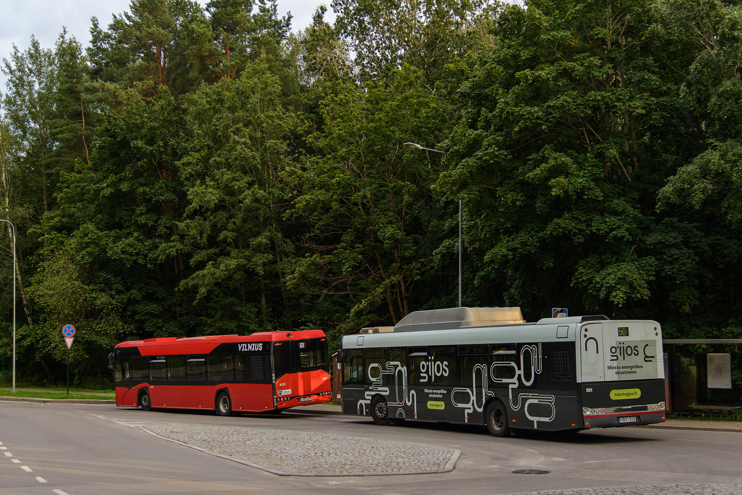 Литва, Solaris Urbino IV 12 № 4533; Литва, Solaris Urbino III 12 CNG № 961