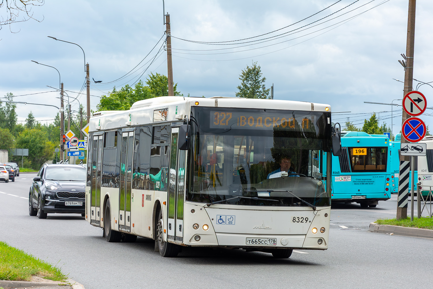 Санкт-Петербург, МАЗ-203.085 № 8329