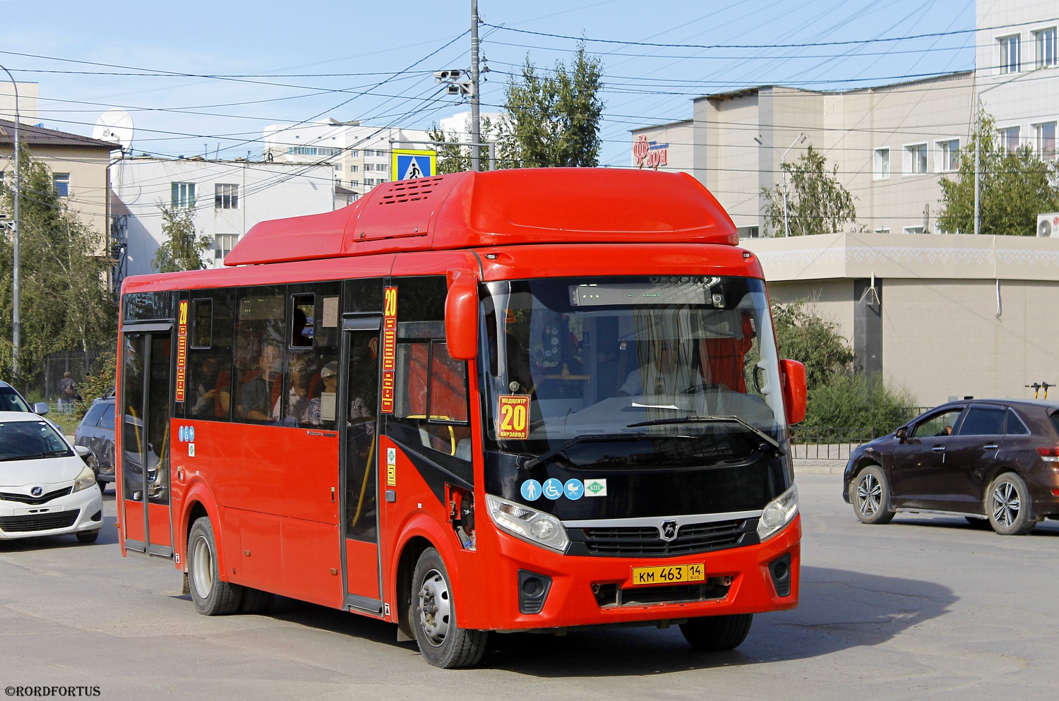Саха (Якутия), ПАЗ-320415-14 "Vector Next" № КМ 463 14