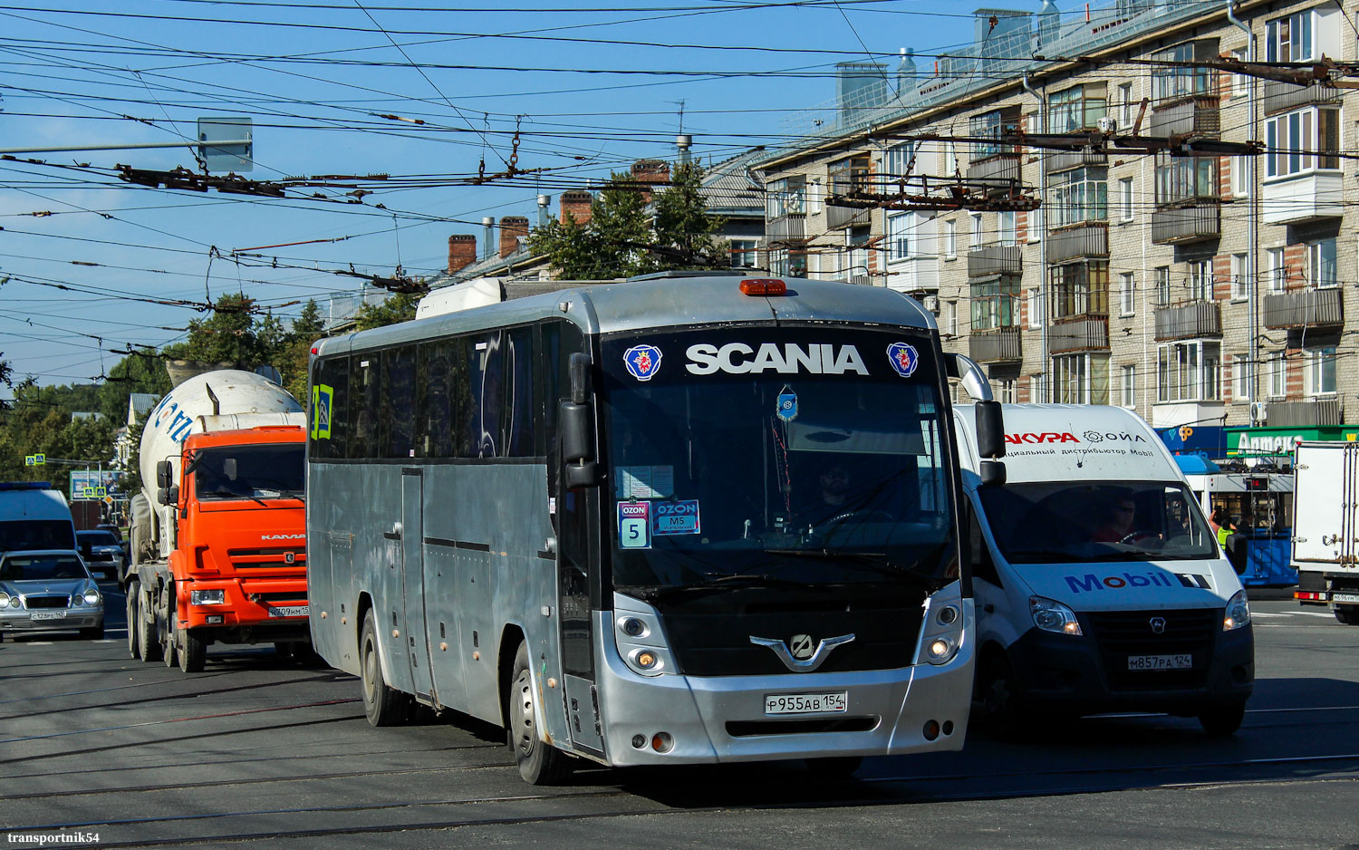 Новосибирская область, ГолАЗ-529114-1x № Р 955 АВ 154