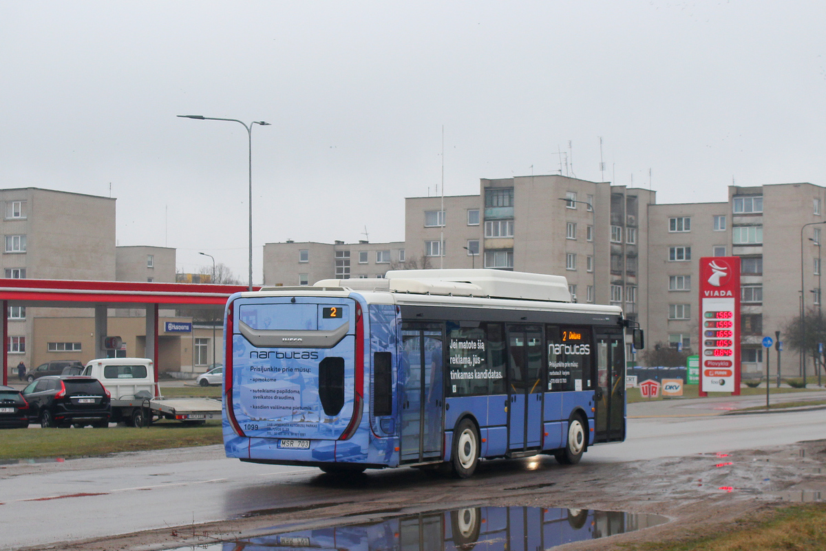 Литва, IVECO Urbanway 10M CNG № 1099