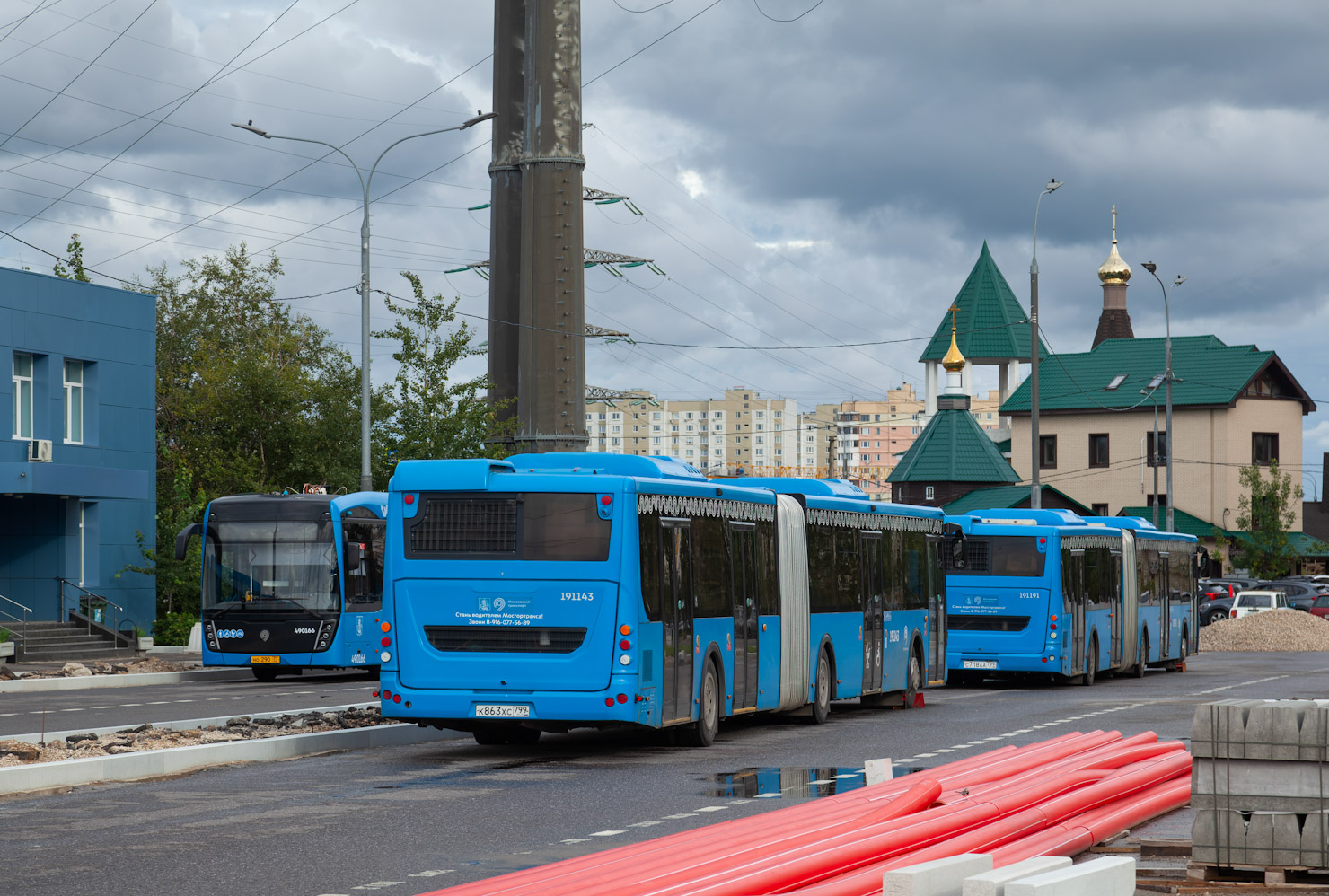 Москва, ЛиАЗ-6213.65 № 191143