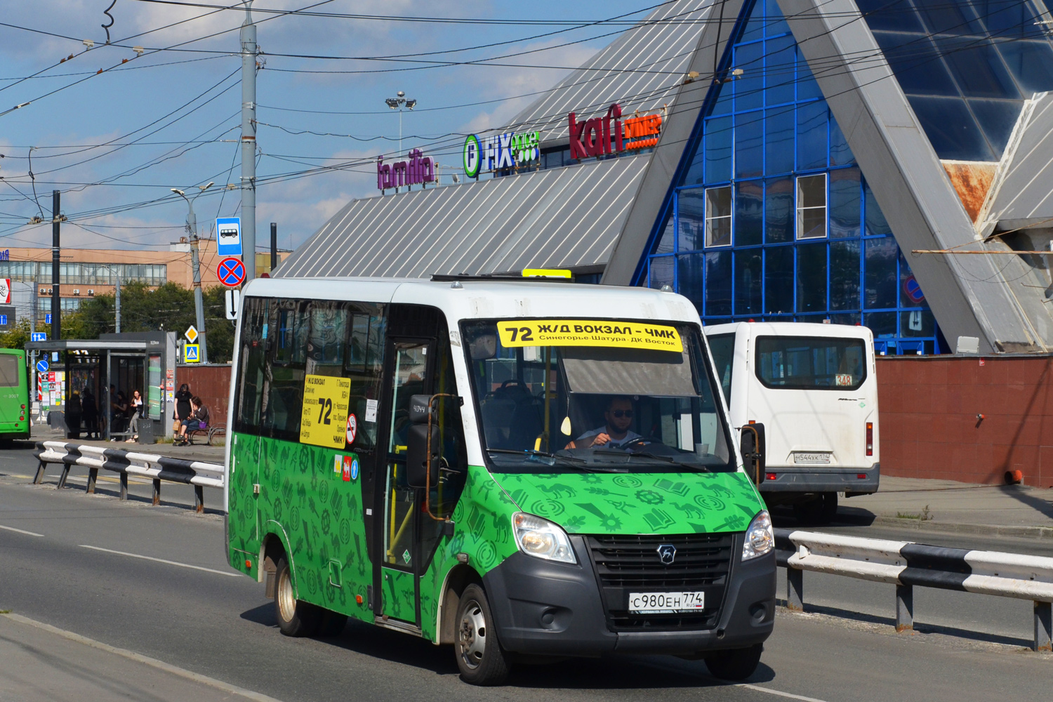 Челябинская область, ГАЗ-A64R45 Next № С 980 ЕН 774