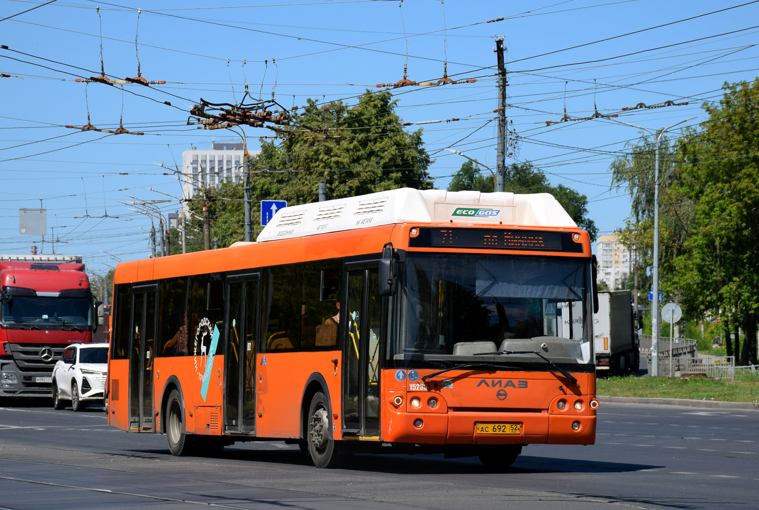 Нижегородская область, ЛиАЗ-5292.67 (CNG) № 15235