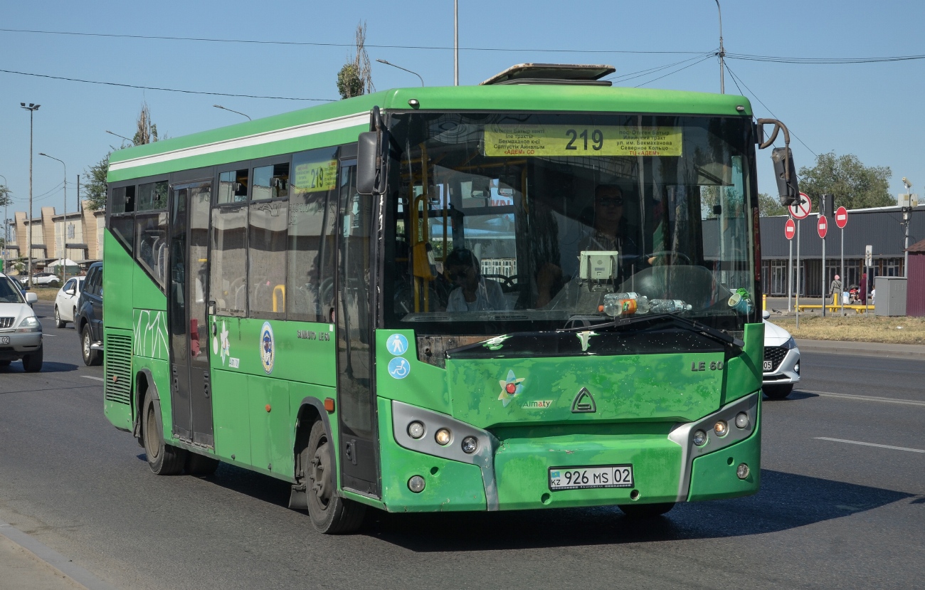 Алматы, SAZ LE60 № 926 MS 02