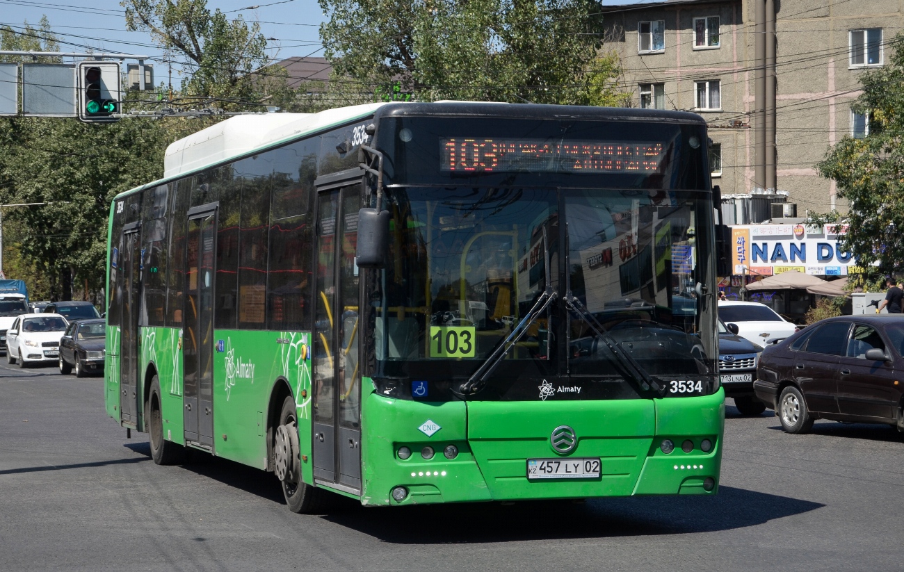 Алматы, Golden Dragon XML6125CN (Hyundai Trans Auto) № 3534
