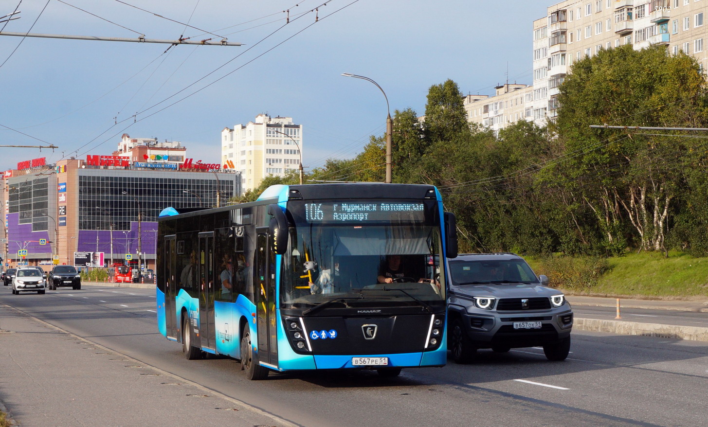 Мурманская область, НефАЗ-5299-40-52 № В 567 РЕ 51