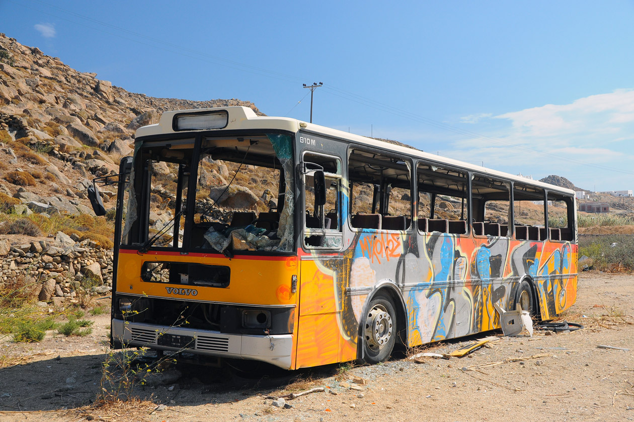 Грэцыя, Lauber № 22878; Грэцыя — Παροπλισμένα και εγκαταλελειμμένα λεωφορεία