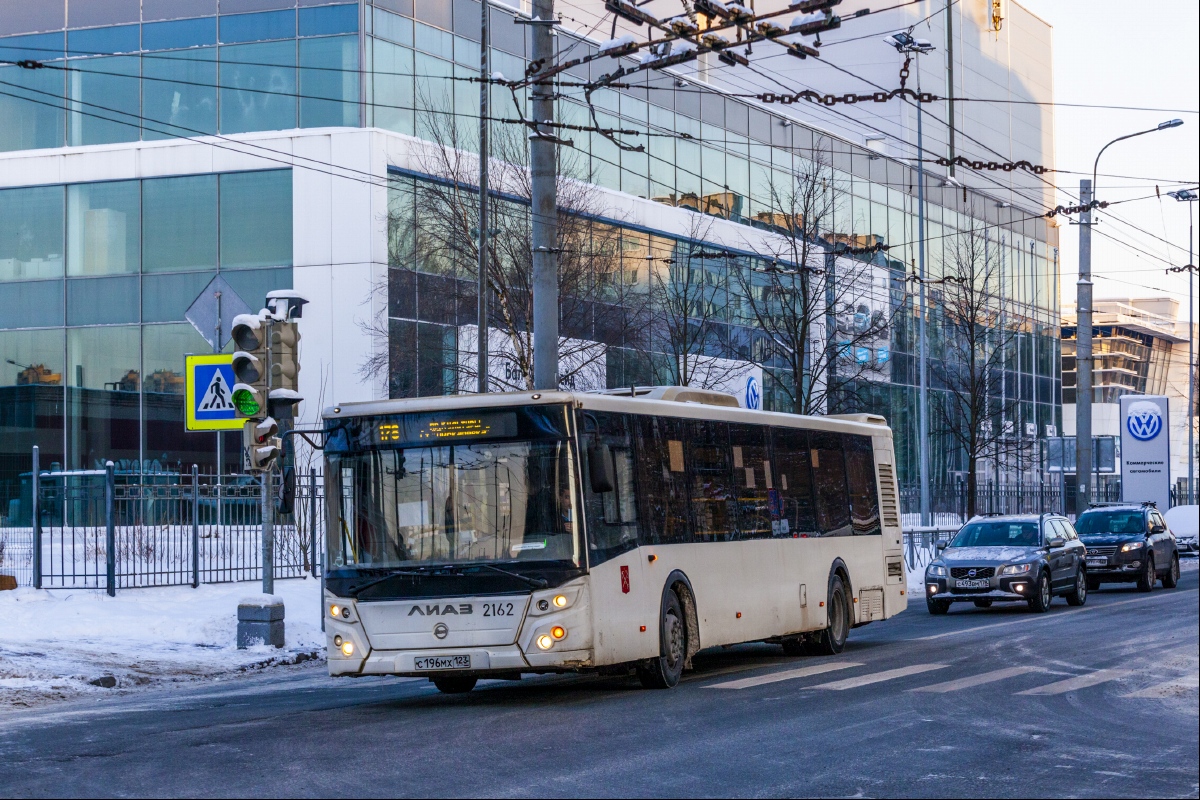 Санкт-Петербург, ЛиАЗ-5292.30 № 2162