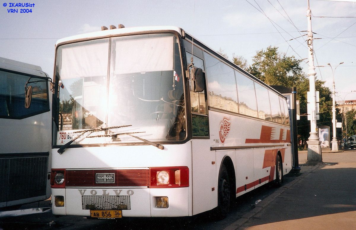 Воронежская область, Van Hool T8 Alizée 310 № АВ 856 36