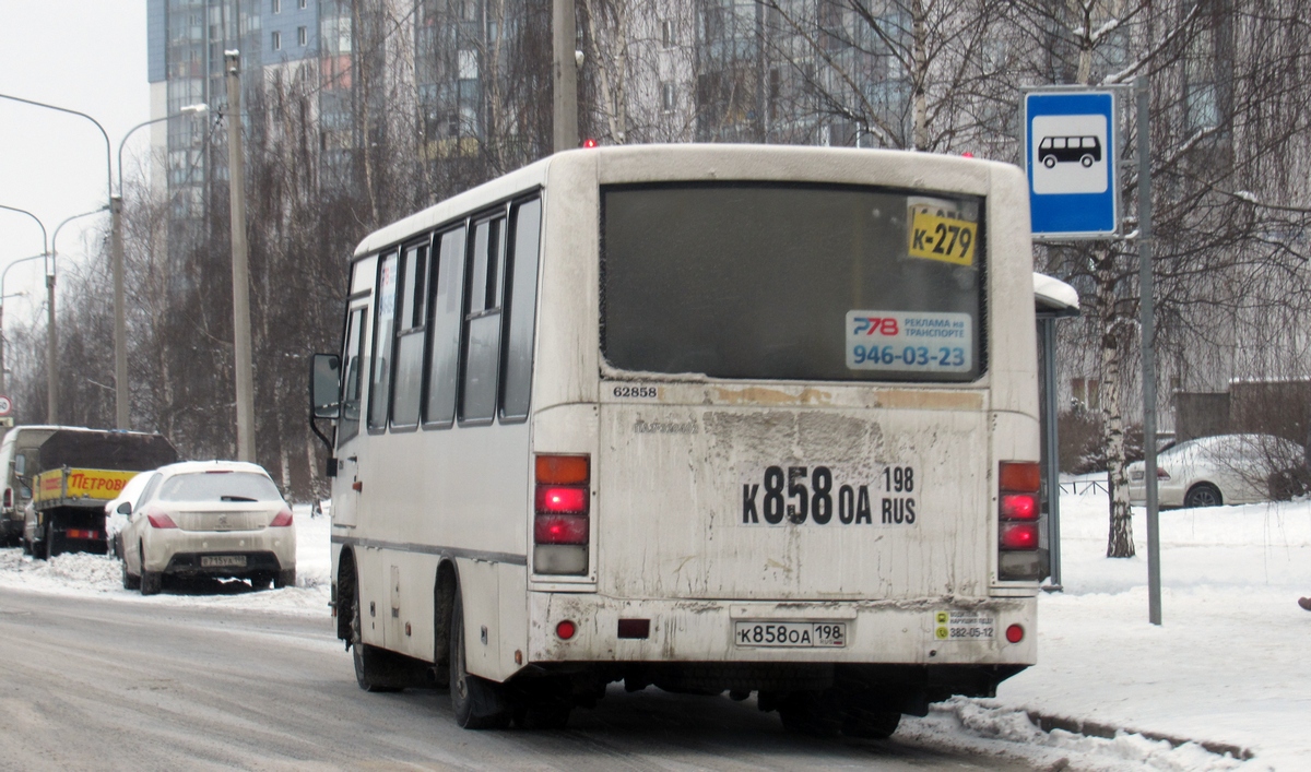 Санкт-Петербург, ПАЗ-320402-05 № К 858 ОА 198