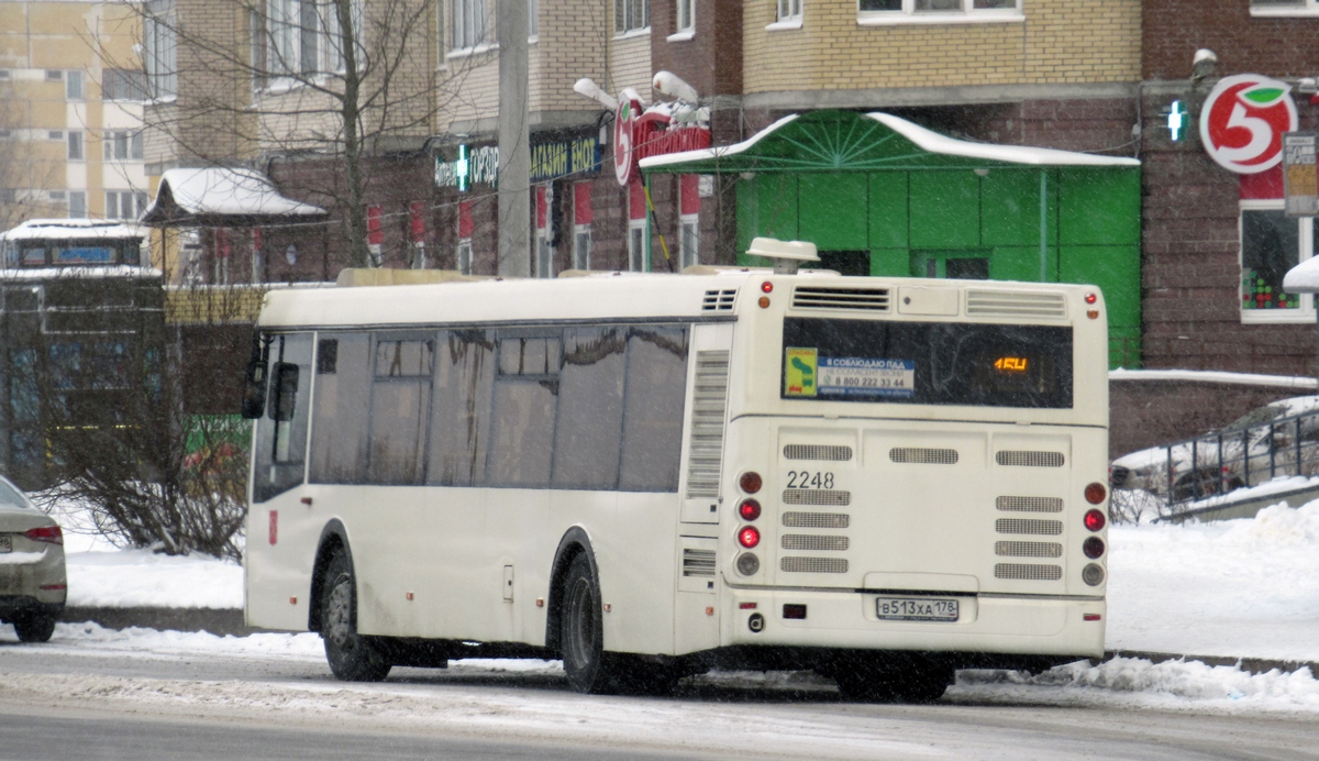 Санкт-Петербург, ЛиАЗ-5292.60 № 2248