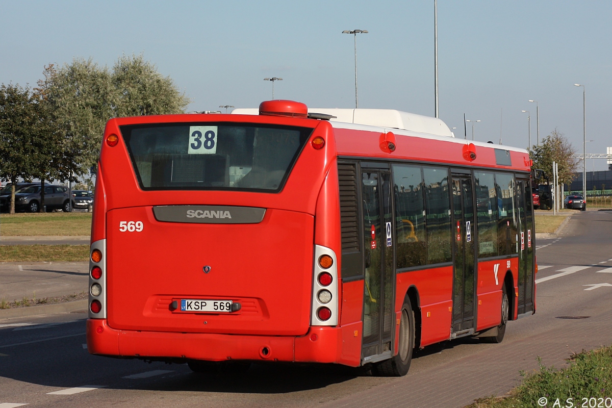 Литва, Scania OmniCity II № 569