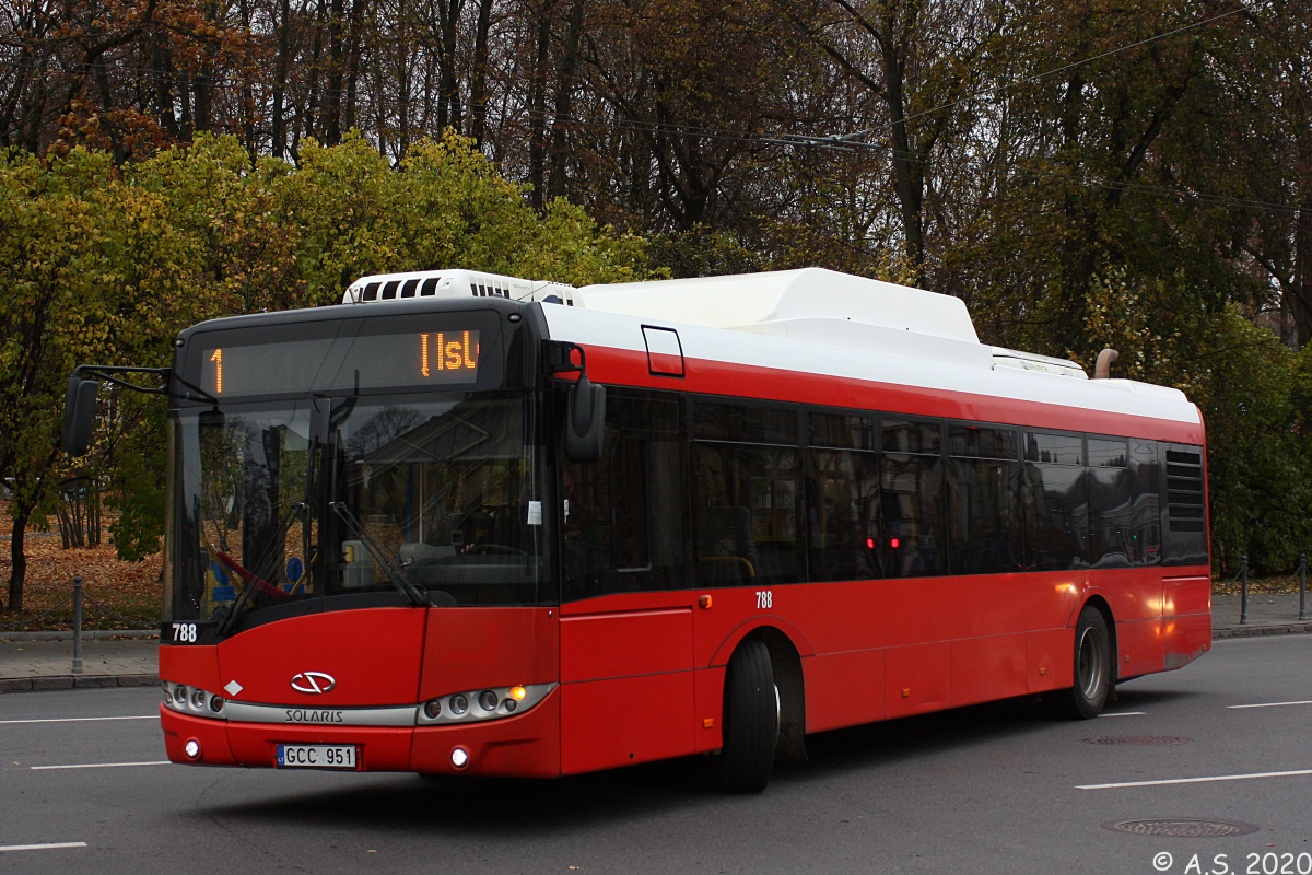 Литва, Solaris Urbino III 12 CNG № 788