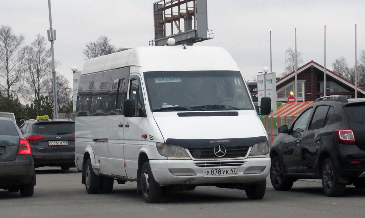 Ленинградская область, Самотлор-НН-323770 (MB Sprinter 411CDI) № У 878 УК 47