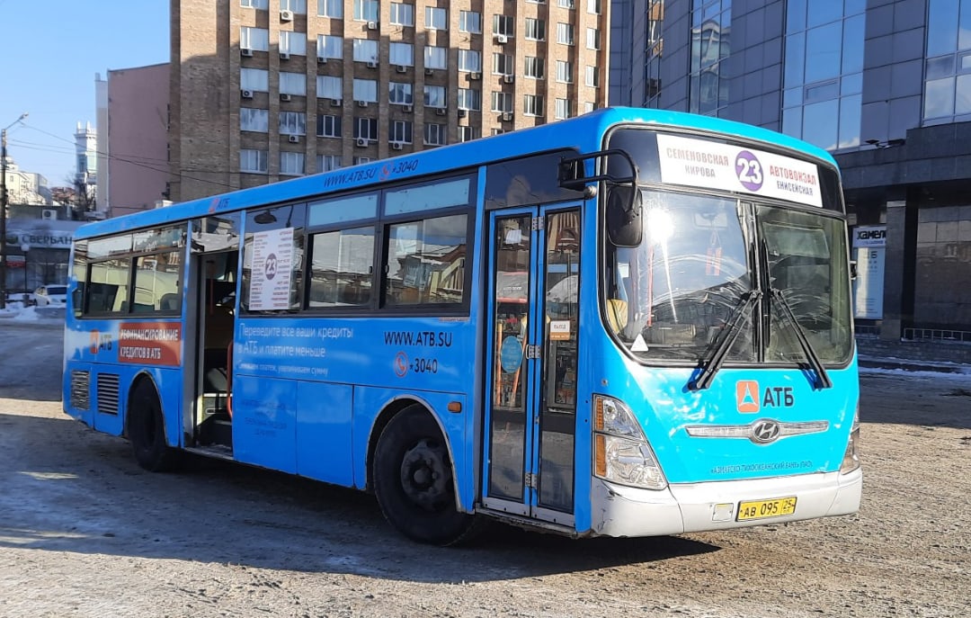 Приморский край, Hyundai New Super AeroCity 1F/L № АВ 095 25