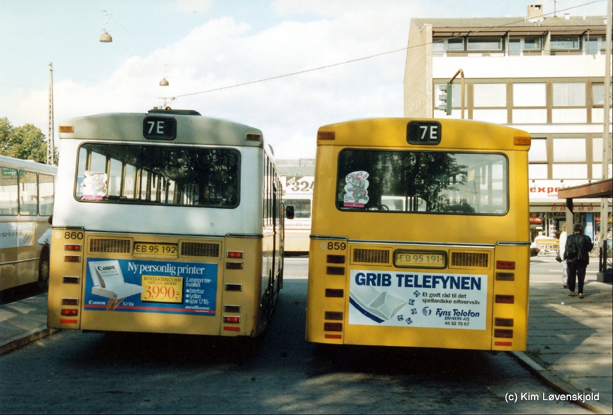 Дания, Aabenraa M70/M78/M79 № 860; Дания, Aabenraa M70/M78/M79 № 859