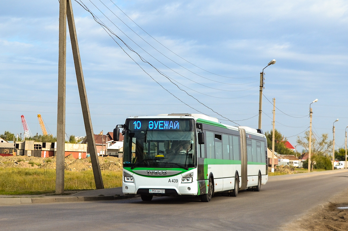 Астана, IVECO Urbanway 18M (СарыаркаАвтоПром) № A439