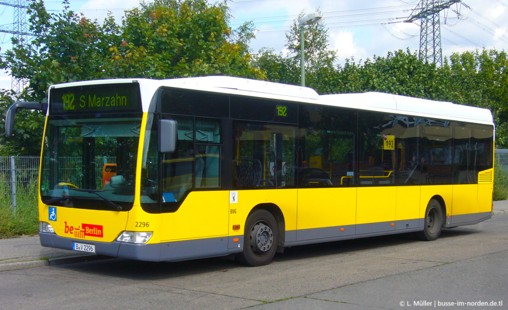 Берлин, Mercedes-Benz O530LE Citaro facelift LE № 2296