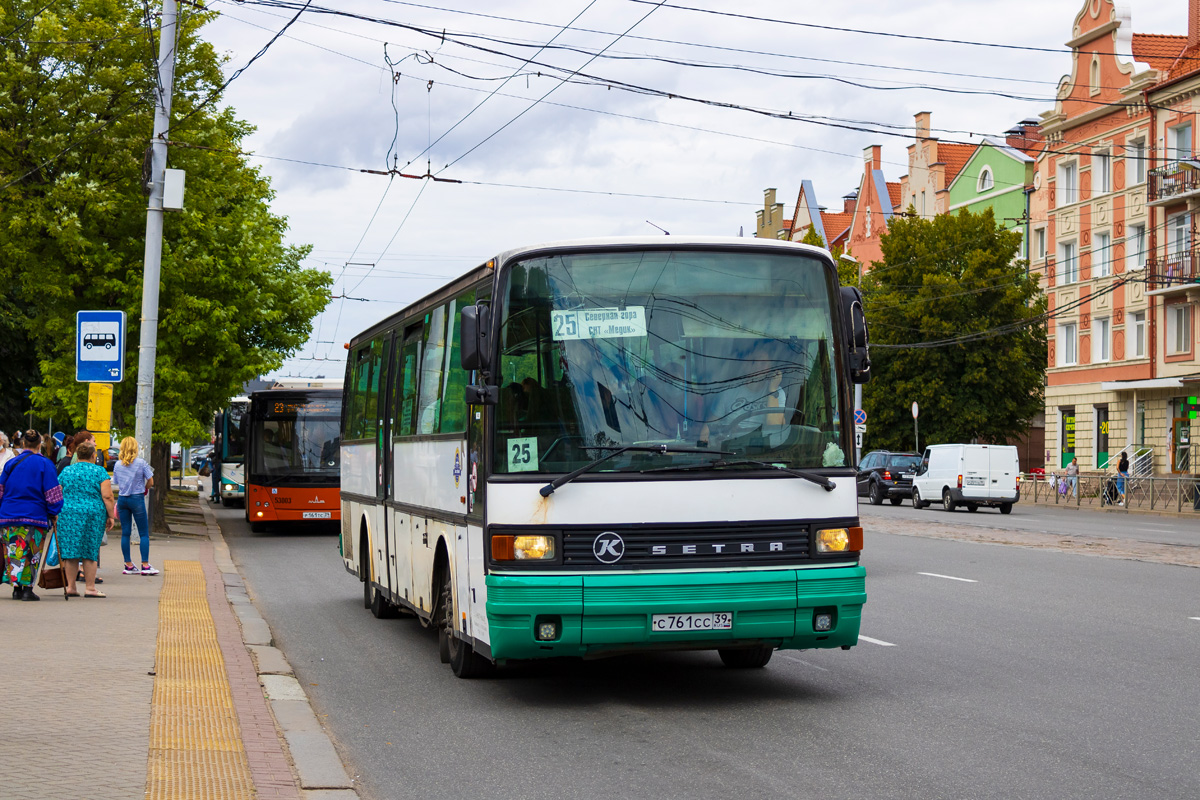 Калининградская область, Setra S215UL № С 761 СС 39 Калининградская область, Setra S215UL № С 761 СС 39